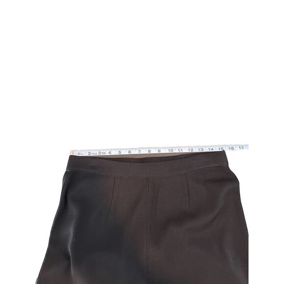 Misook Pants Black Basic Stretch Relaxed Pull On Knit Straight Leg Medium - Picture 7 of 10